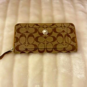 Coach monogram wallet